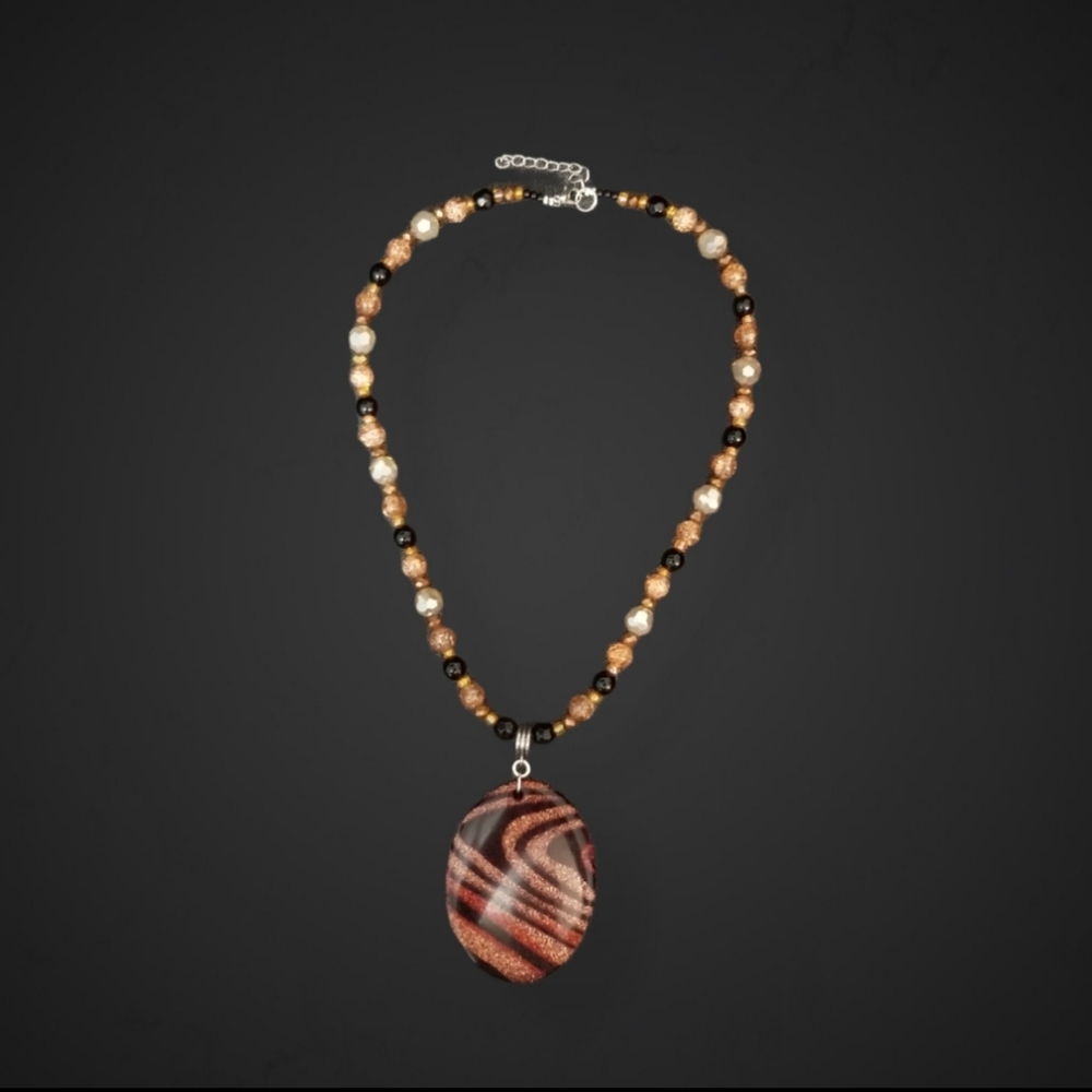 Women Necklace and Earring Set, Handmade